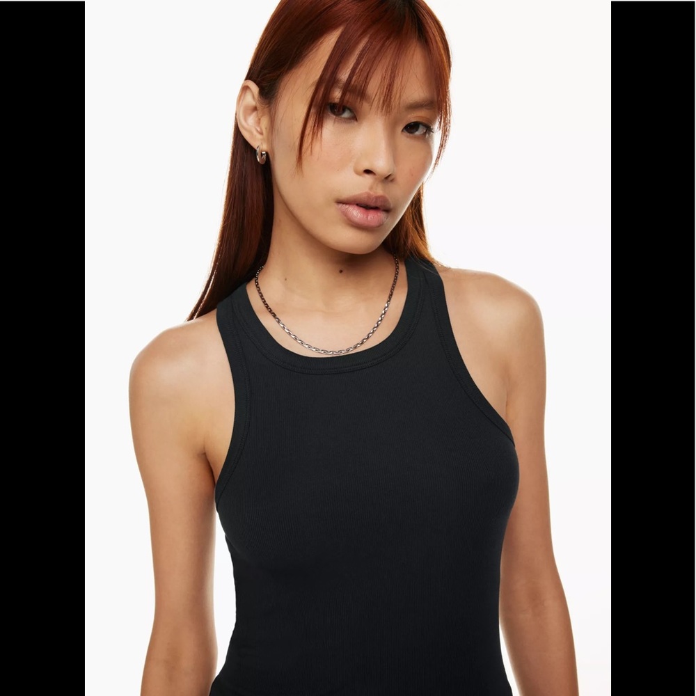 Aritzia Sunday Best Honor Tank S Black